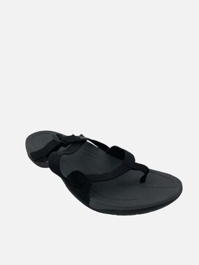 Teva Ascona Flip Flop Black Strap Toe-Loop Sandals